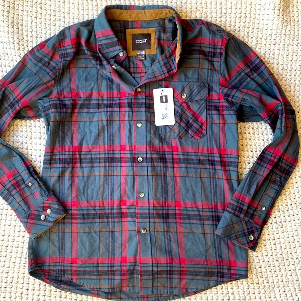 NWT CQR Tactical Series Flannel